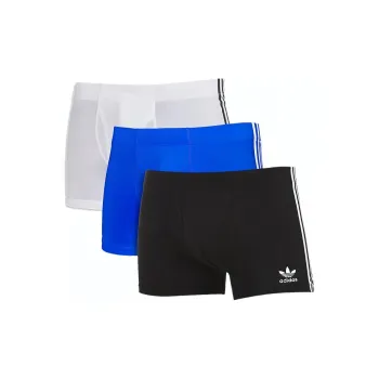 Adidas Originals Dopamine Dressing Quick Dry Sweat Wicking Anti Friction Breathable Men's 3 Pack White/Blue/Black