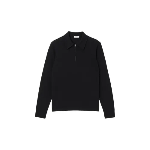 Sandro Fine-knit Polo Shirt