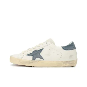 Golden Goose Super Star White Blue Suede