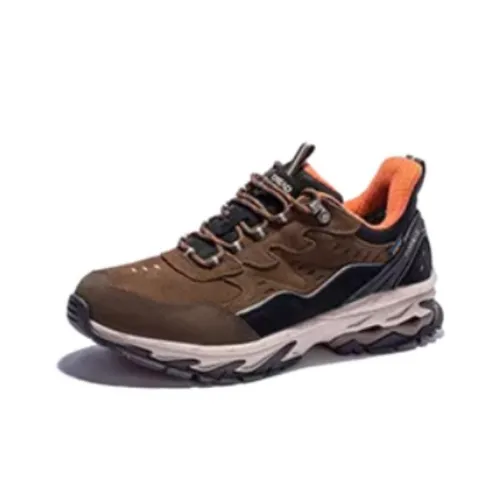 TOREAD Running Shoes Men Low-Top Brown Black