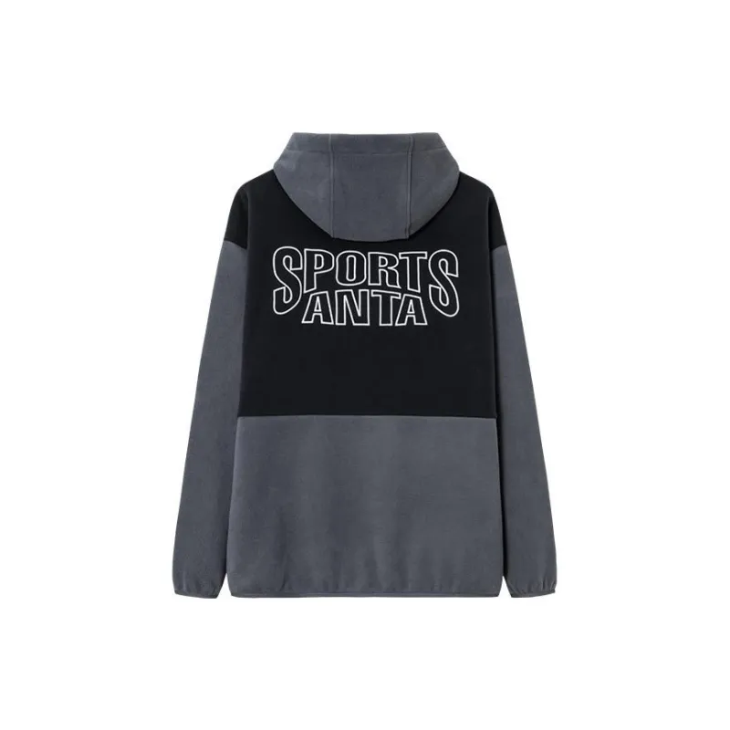 Anta Life Collection Coat Unisex Castle Gray-1