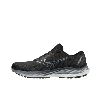 Wave Inspire 19 Mizuno Super Wide 'Black Illusion Blue'
