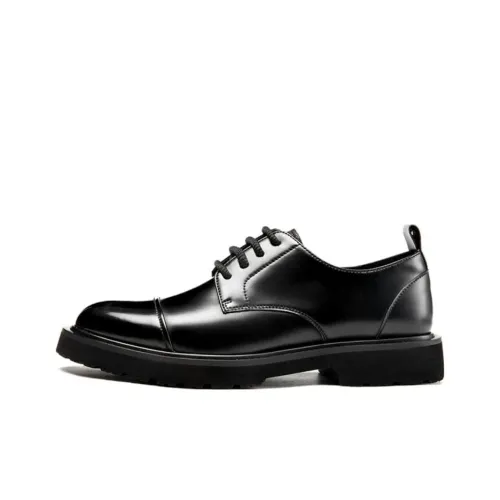 AOKANG Dress Shoes Men Mid-Top