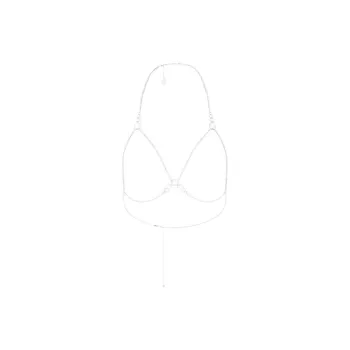 Swarovski Skims Body Chains Women's White