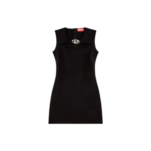 DIESEL Sleeveless Dresses Women's Black