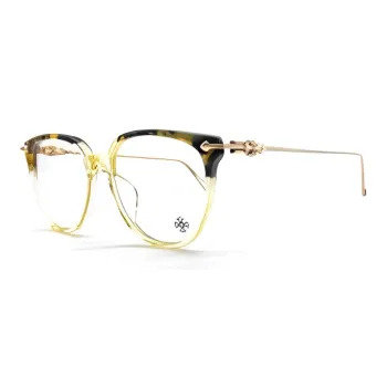 Chrome Hearts Irregular Shape Eyeglass Frames Unisex