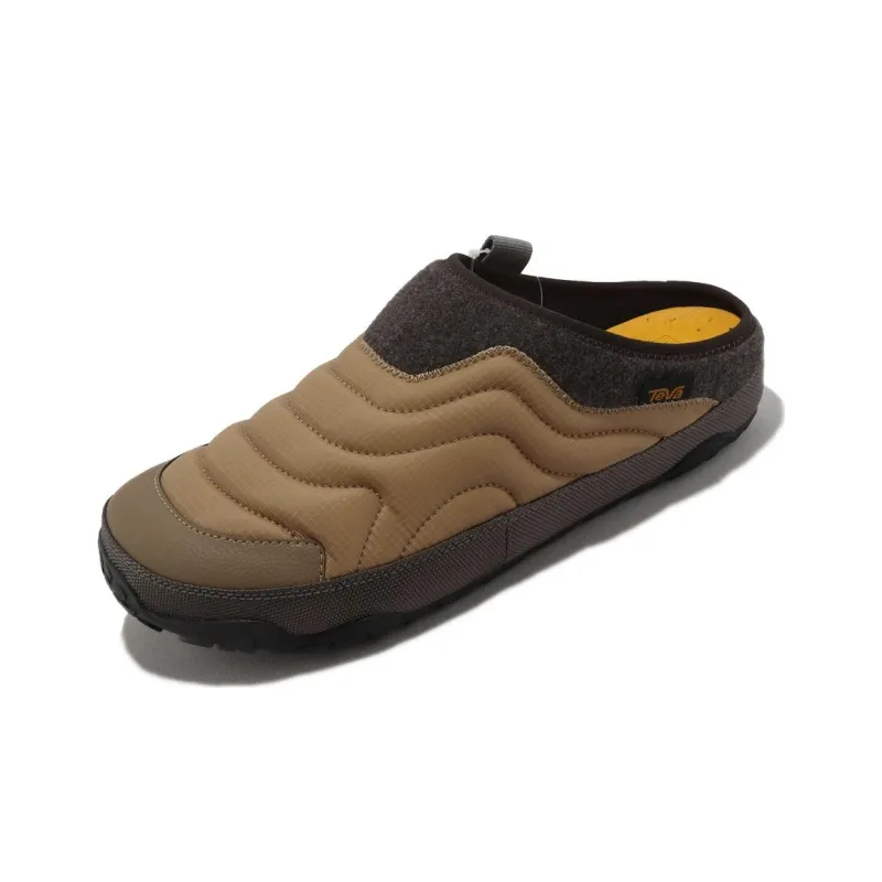 Teva ReEmber Terrain Wrap toe Slippers Men's Yellow Brown-2