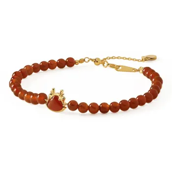 RHODON Agate Zodiac Year Jade Bracelet Women's