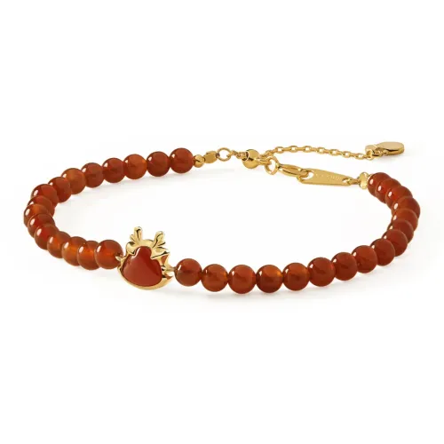 RHODON Agate Zodiac Year Jade Bracelet Women's