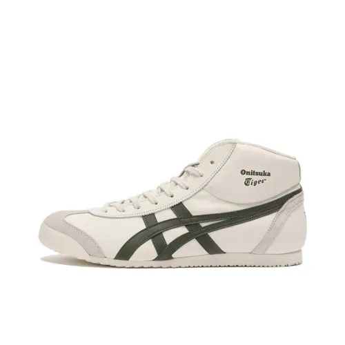 Onitsuka Tiger Mexico Mid Runner Cream Black