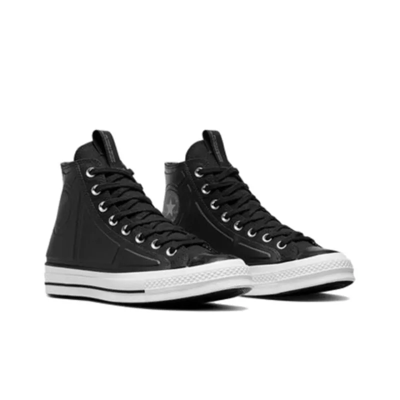 Converse Chuck 70 Anti Slip And Wear Resistant Breathable High Top Canvas Shoes Unisex Black-2