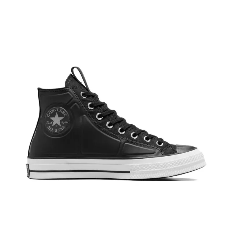 Converse Chuck 70 Anti Slip And Wear Resistant Breathable High Top Canvas Shoes Unisex Black-1