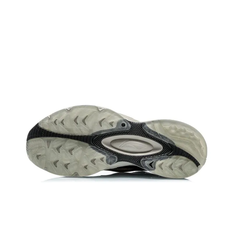 PFW X LiNing V8 1.5 Men's Running Shoes - Black/Gray-6