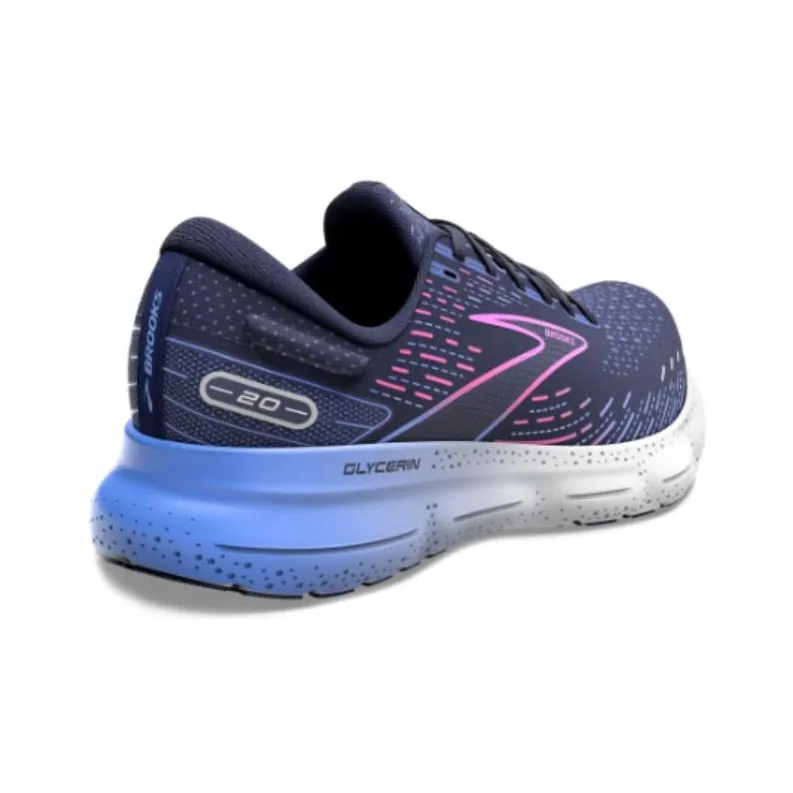 Brooks Women's Glycerin 20 'Peacoat Pink'-3