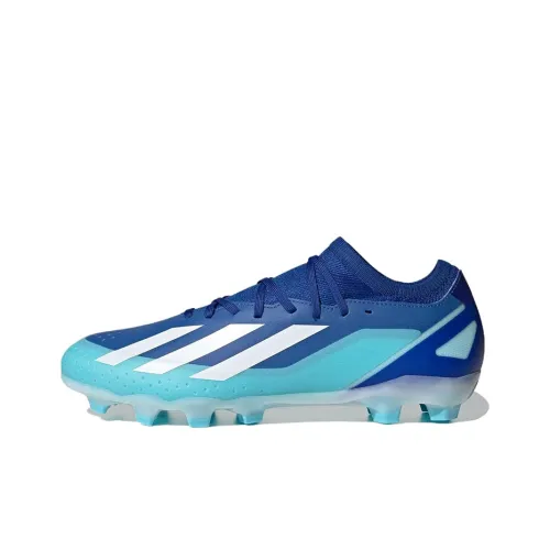 Adidas X Crazyfast.3 Soccer Shoes Unisex Low-Top Blue/White