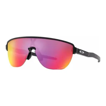 Oakley Injection Molded Irregular Shape Sunglasses Unisex Black