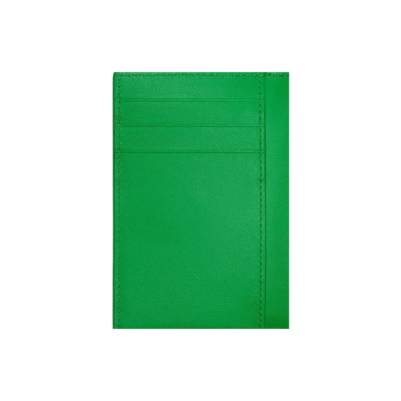 Bottega Veneta Cow Leather Wallet, Card Holder Men's Green-2