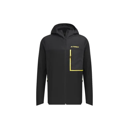 National Geographic X Adidas National Geographic Co-branded Section Jackets Men Black