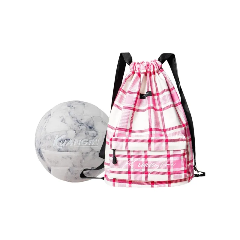 Kuangmi PU Size 5 Volleyball Unisex Fishbelly White-12