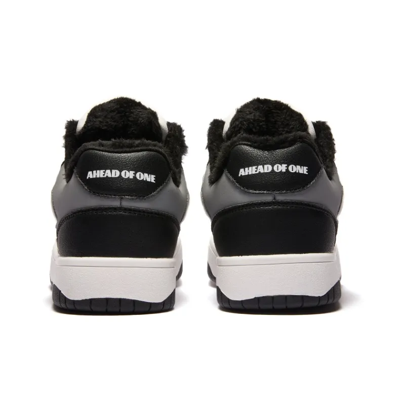 A1 Puffy Shoes Coverage Thermal Abrasion Resistant Breathable Low Top Skateboard Shoes Unisex-36