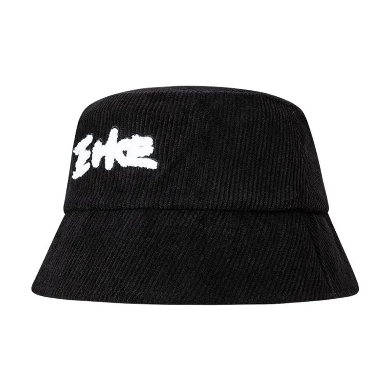 Erke Bucket Hats Unisex Jet Black-1