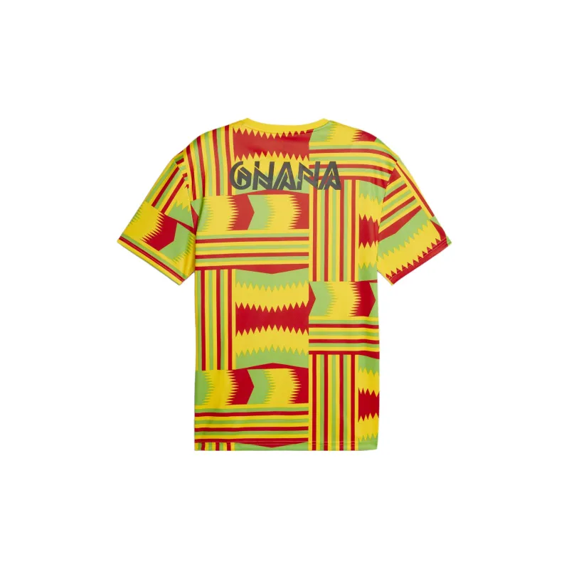 PUMA Ghana FtblCulture Ghana FtblCulture Jersey Men Soccer Jersey Men's Yellow-1