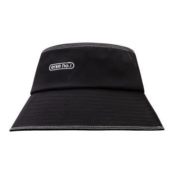 Erke Bucket Hats Unisex Jet Black