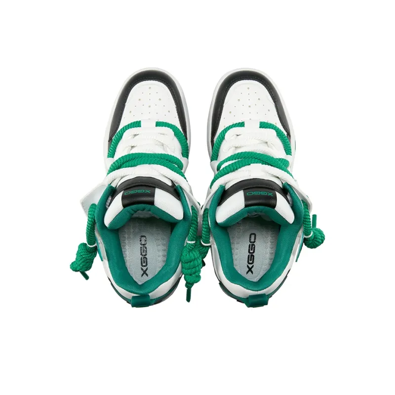 XIANGGUAN Skateboard Shoes Unisex Low Top White/Black/Beige/Green/Gray-4