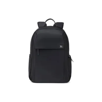 SEPTWOLVES Fabric Laptop Backpack Medium Size Unisex Black