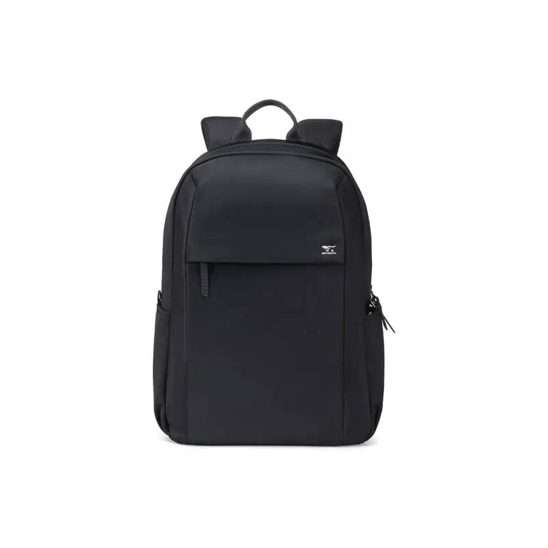 SEPTWOLVES Fabric Laptop Backpack Medium Size Unisex Black-0