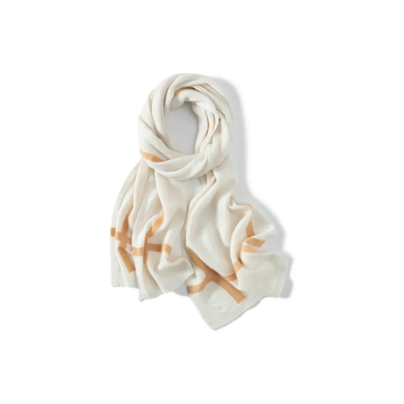 Yamaichi Maru Cashmere Knit Scarves Women's-0