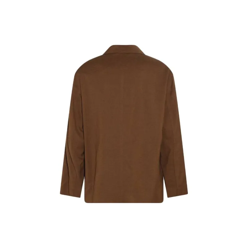 Lemaire Notched lapel Double breasted Blazer-1