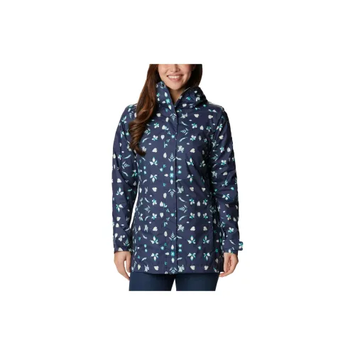 Columbia Splash A Little Jackets Women's Navy Blue