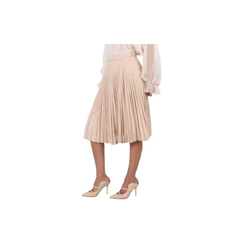 Burberry Casual Short Skirts Women's Pink-1