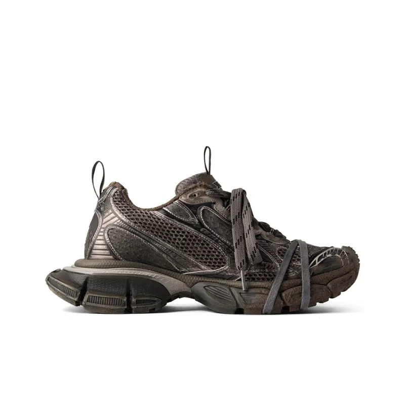Balenciaga 3XL Sneaker Worn Out Sneakers 'Brown Mesh And Polyurethane'-1