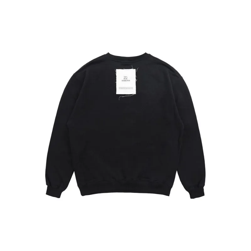 BADBLOOD Sweatshirt Unisex Black-1
