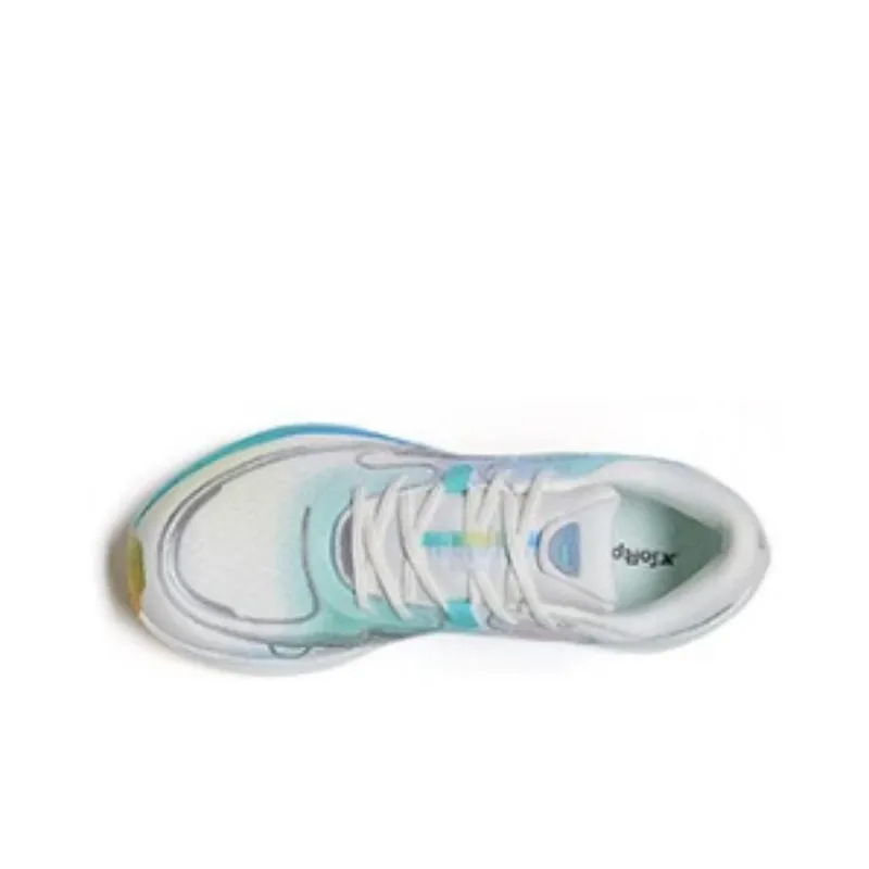 XTEP Race 360 1.0 Running Shoes Men Low Top Sail White/Carolina Blue-3