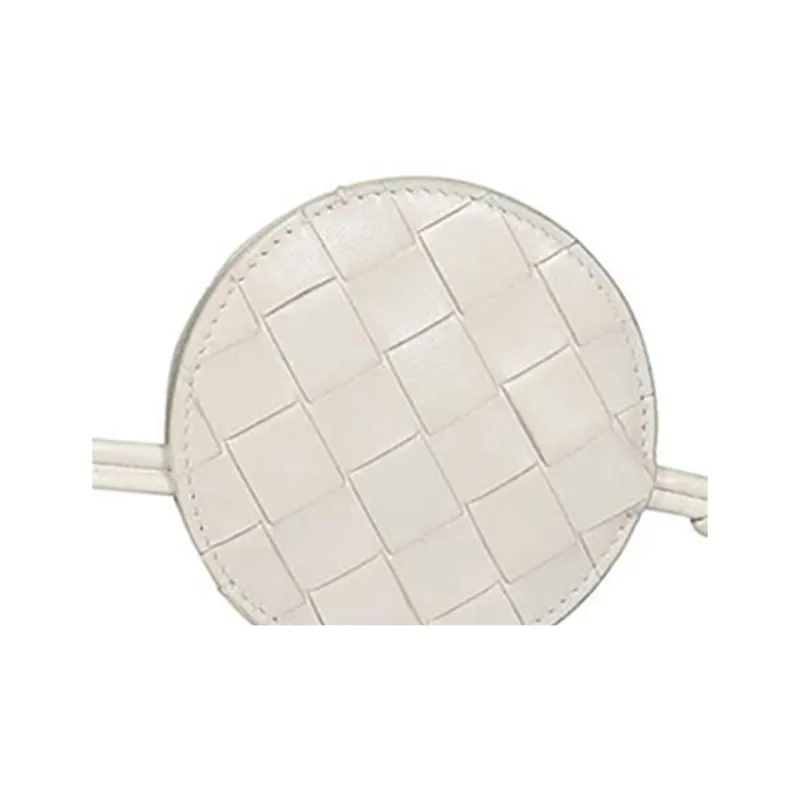 Bottega Veneta Leather Key Pouch Regular Women's White-3