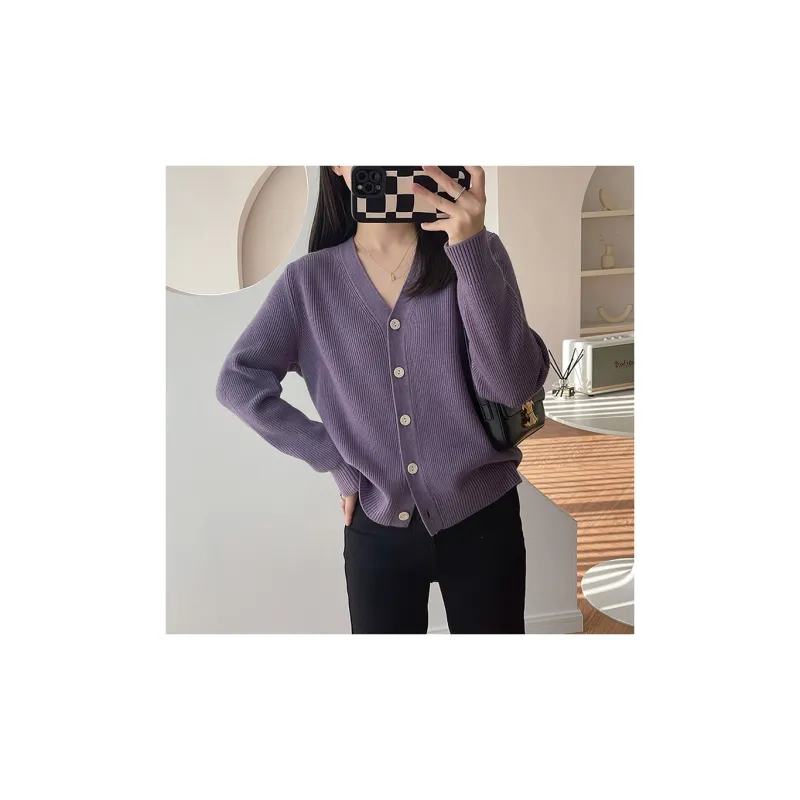 Jean West Knitwear Women's Purple-2