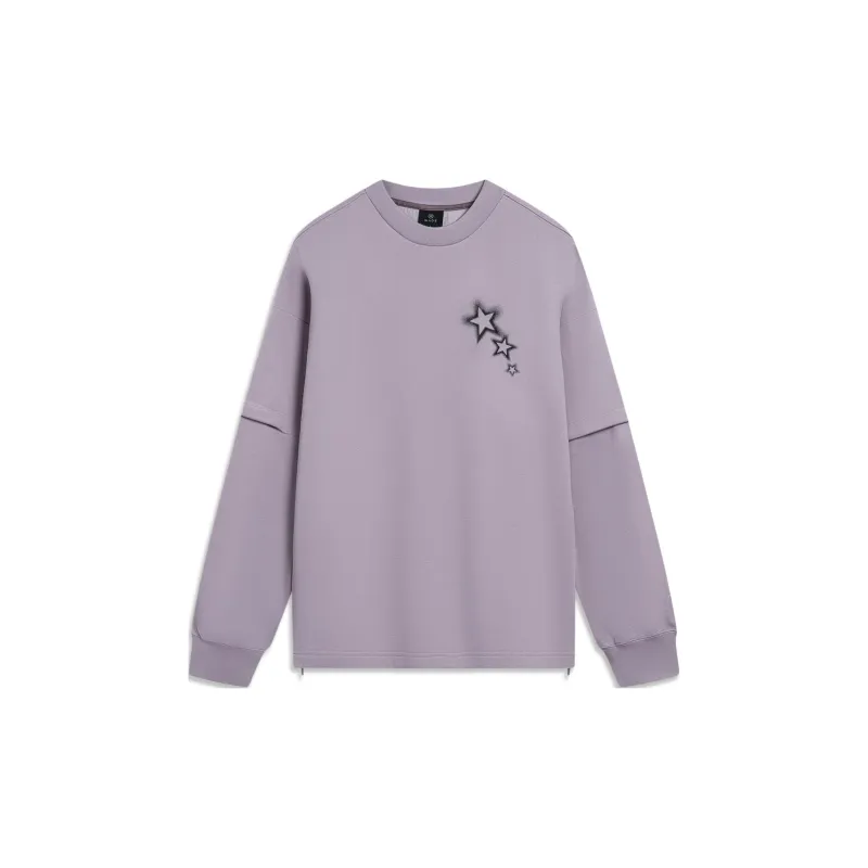 LiNing Wade Collection Sweatshirt Men's Slate Purple-1