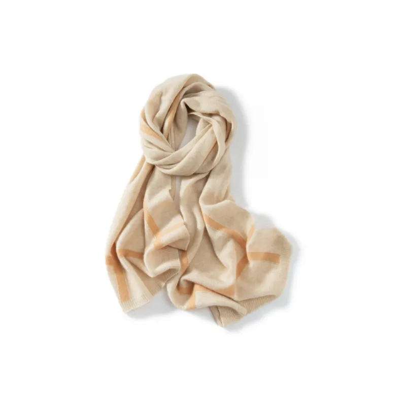 Yamaichi Maru Cashmere Knit Scarves Women's-1