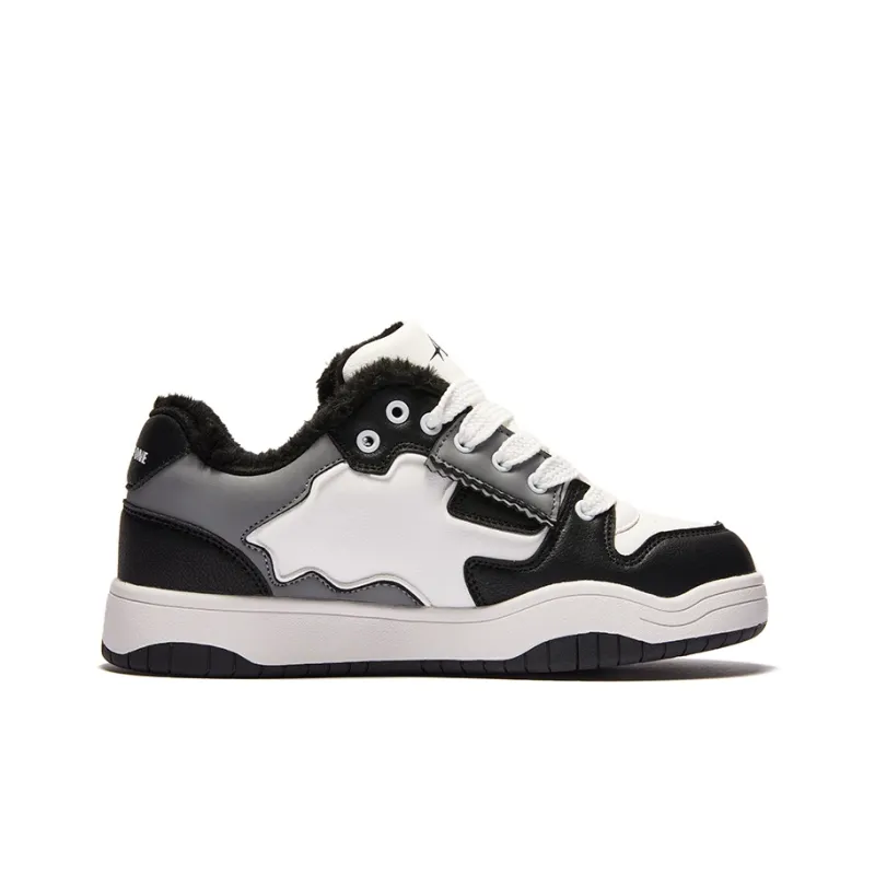 A1 Puffy Shoes Coverage Thermal Abrasion Resistant Breathable Low Top Skateboard Shoes Unisex-33
