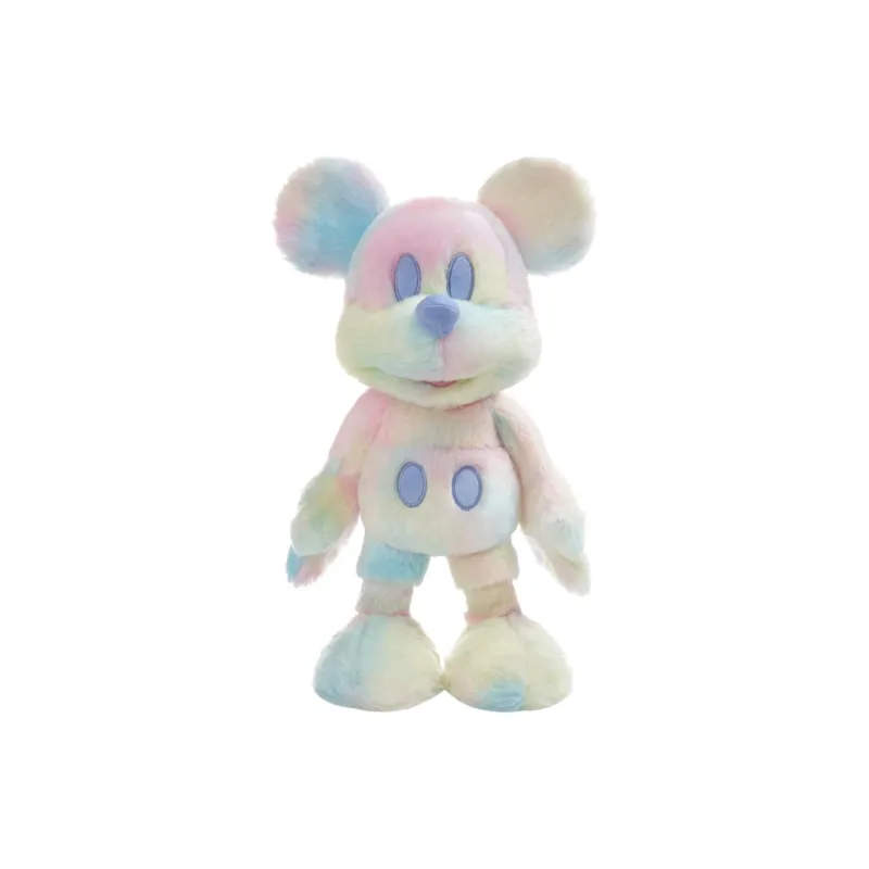 Disney Colorful Mickey Mouse Dolls Plush Doll 26.5cm Height-0