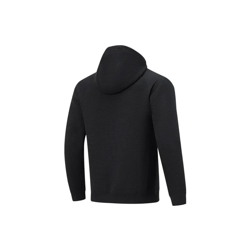 LiNing CBA Collection Professional Basketball Collection Professional Basketball Collection Sweatshirt Men's Black-1