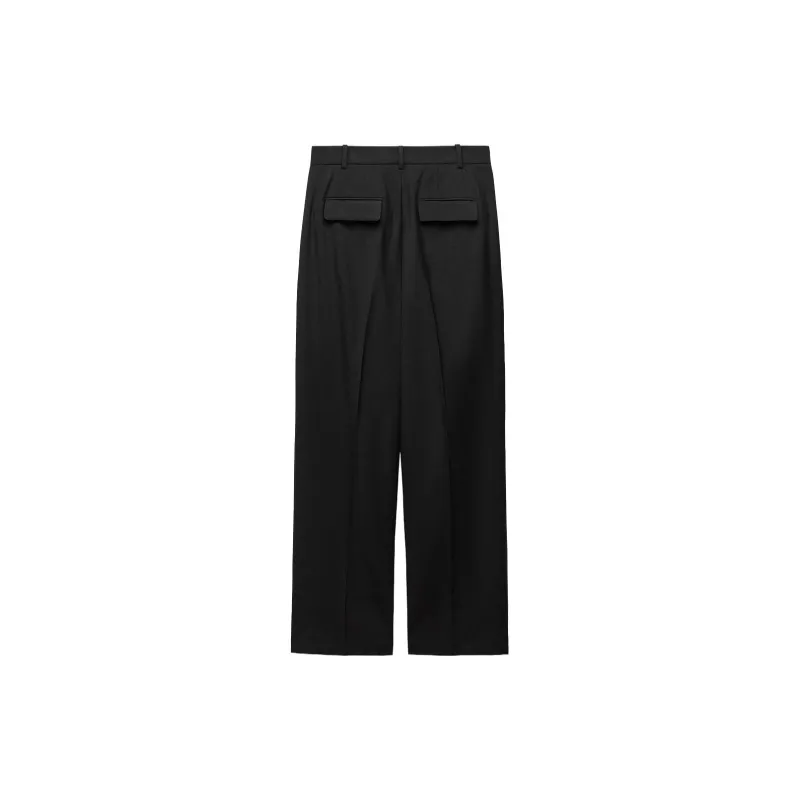 ZARA Casual Pants Women's Black-1