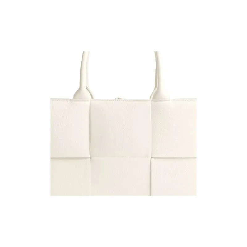 Bottega Veneta Cow Leather Handbag Women's White-3