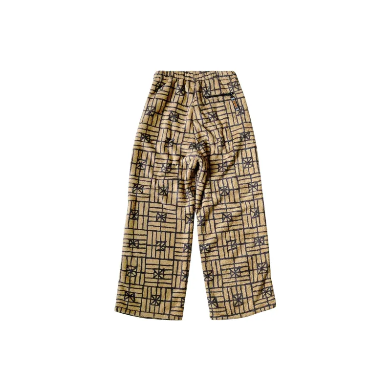 Kapital Folk Domino Fleece Easy Straight Pants-1