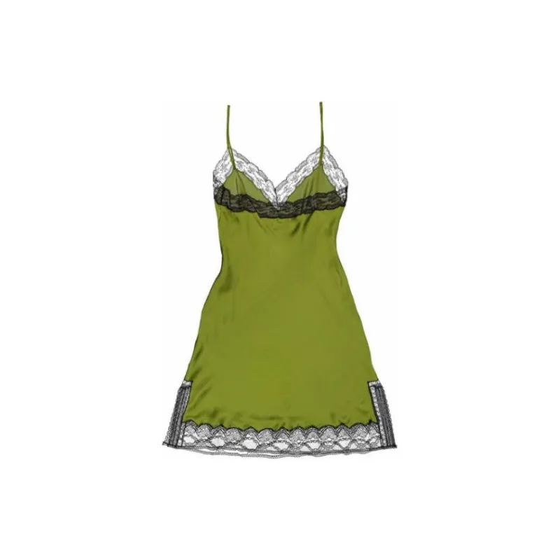Burberry Slip Dresses Women's Green-1