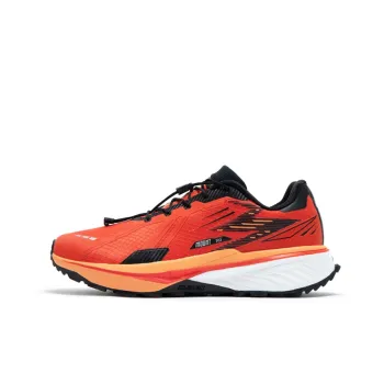 361° Rain Screen Cushioned Wear Resistant Water Resistant Low Top Running Shoes Men's Red Orange