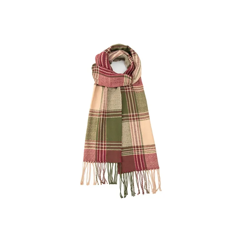 BAIJUAN Knit Scarves Unisex-4